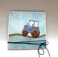 Papiernictvo - Pohľadnica ... pre traktoristu (malého i veľkého) - 16435655_