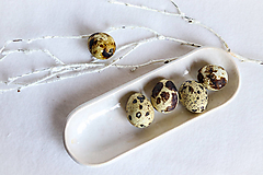 Nádoby - Keramické misky na olivy perleťové - 16435930_