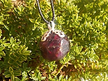 Náhrdelníky - garnet nature-granát-šperk-náhrdelník - 16435498_