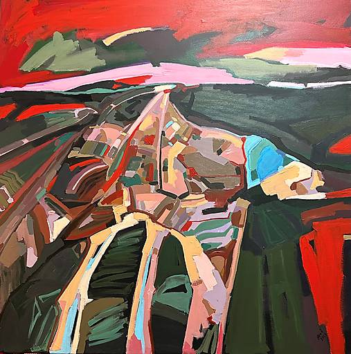 Obrazy - Ponad vinice - Modranské vinice - 16434463_