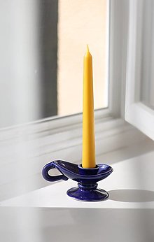 Sviečky - Sviecňová sviečka zo včelieho vosku - 16435584_