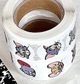 Papier - Samolepky Tom a Jerry 20ks - 16438105_