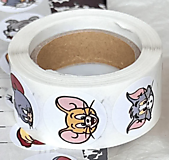 Papier - Samolepky Tom a Jerry 20ks - 16438113_