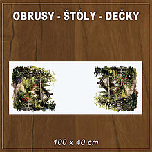 Úžitkový textil - Obrus DOM c-1 (100 x 40 cm) - 16437864_