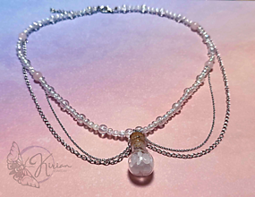 Náhrdelníky - Fairycore náhrdelník | HANDMADE | Kirian Jewelry - 16439948_