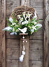 Dekorácie - Jarný veniec - 16441127_
