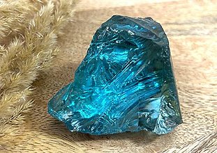 Minerály - Krásna modrá andara 137 g - 16442108_