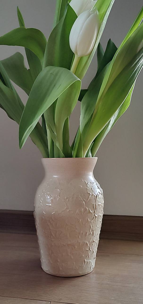 Keramická váza piesková