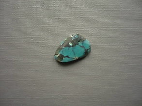 Minerály - Kabošon - tyrkys 11 mm, č.13f - 16442269_