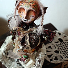 Dekorácie - Abbie a jej sovičky/ handmade Tvordušinka - 16444591_
