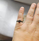 Prstene - Prsteň s tigrím okom ^KASHI^ - 16444481_