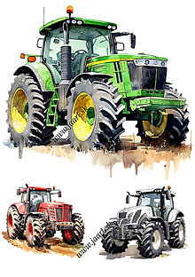 Papier - Nažehlovačka 81 - Traktory - 16444692_