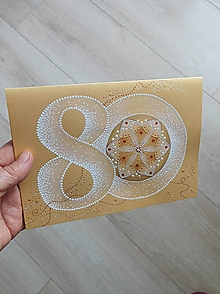 Papiernictvo - Pohľadnica k výročiu "80" - 16445456_