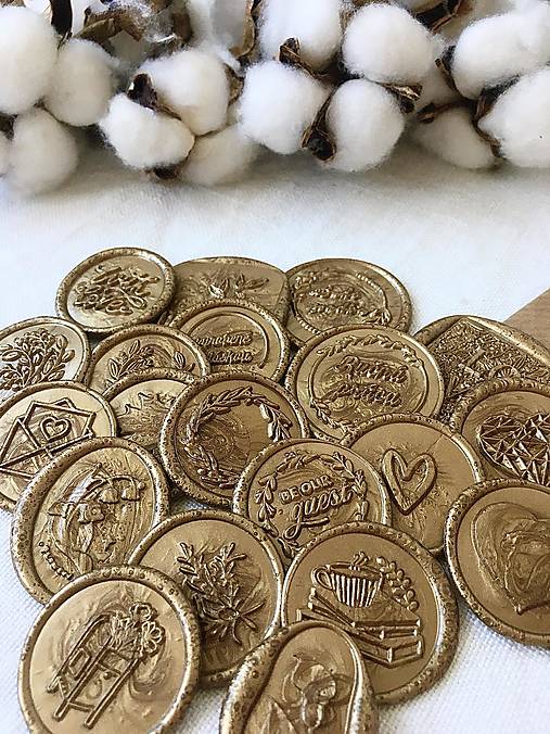 Papier - Pečate vo farbe ♡BRONZE♡ - 16444991_