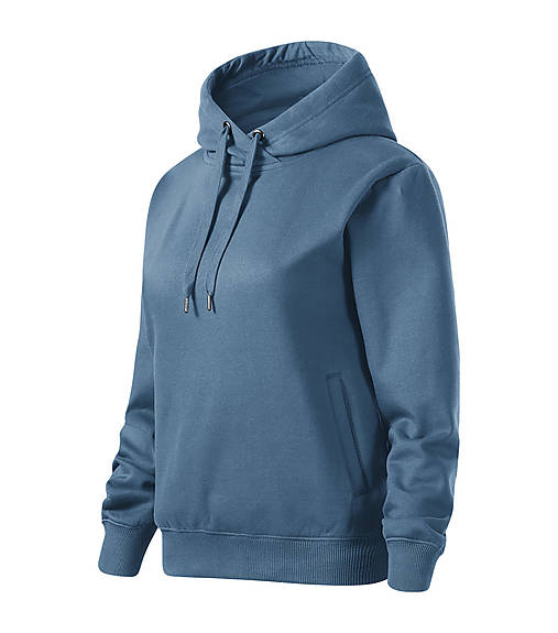Polotovary - Dámska mikina MOON denim 60 - 16443469_
