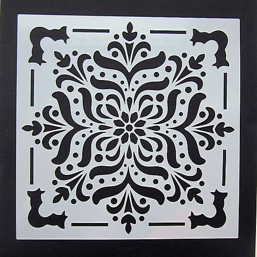 Nástroje - P20/ Šablóna 15x15 cm - 16449054_
