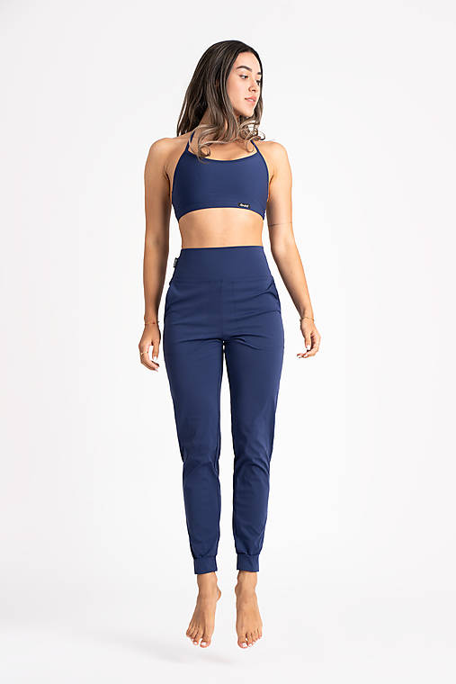 Nohavice - Nohavice Athleisure Navy - 16447794_