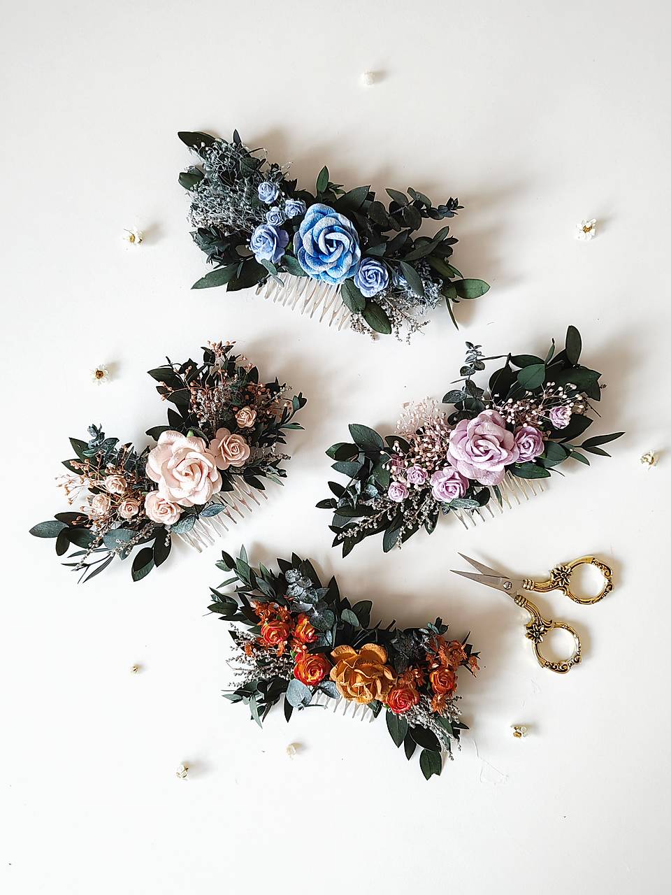 Hrebienok "keď zobudí sa deň" - farebné varianty 