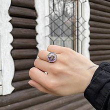Prstene - Živicový prsteň - 16449012_