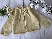 Detské oblečenie - jarný svetrík- kardigán - 16446555_