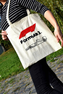 Nákupné tašky - Taška Formula 1 - 16447856_