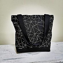 Veľké tašky - Taška na zips - geometria - 16450840_
