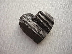 Minerály - Kabošon - turmalín skoryl 27 mm, č.2f - 16451970_