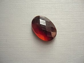 Minerály - Kabošon - granát spessartin 18 mm, č.51f - 16452012_