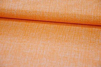 Textil - Oranžová režná bavlna š. 150cm - 16454718_