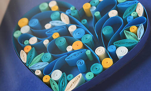Quilling srdce