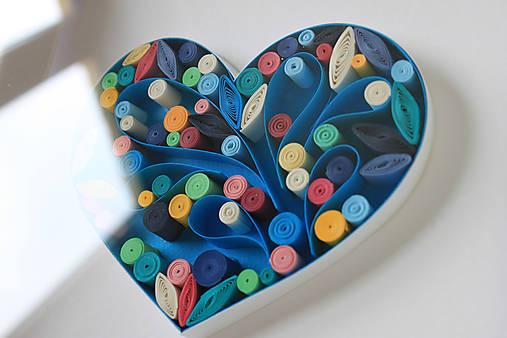 Quilling srdce