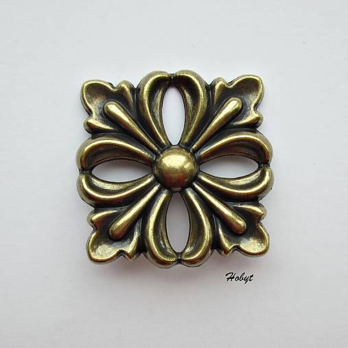 Komponenty - k9/ Kovová ozdoba 5x5cm - 16455478_