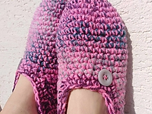 Ponožky, pančuchy, obuv - ,,rozliate" farby (č.40-41) - 16454315_