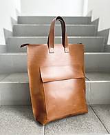 Batohy - KABELKOBATOH kožený ruksak alebo kabelka - 16455229_