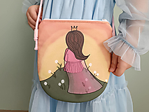 Detské tašky - Kabelka - princezná a slnko - 16452941_