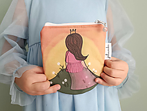 Peňaženky - Peňaženka - princezná a slnko - 16453323_