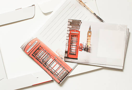 Papier - Listová sada " London " - 16455316_