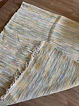 Úžitkový textil - Ručne tkaný koberec - 16456638_
