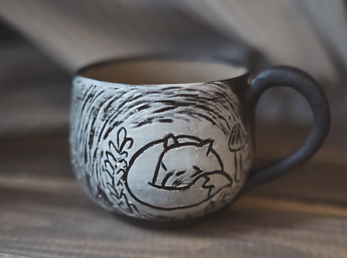 Nádoby - Liška hrníček - 16456132_