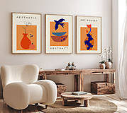 Obrazy - Set 3 moderných obrazov, Obraz do obývačky, Abstraktný obraz, Farebný obraz - 16457938_