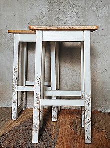 Nábytok - Barové stoličky 'herbal' - 16461185_