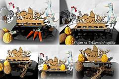 Dekorácie - Veľkonočná dekorácia- stojan na vajíčka - 16461368_