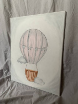 Obrazy - Teplovzdušný balón - 16462592_