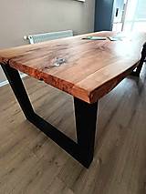 Nábytok - Stôl z masívu ,,OAK Wild butterfly" Dinning Table" - 16462138_