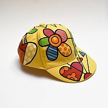 Čiapky, čelenky, klobúky - Kšiltovka Pop Art - 16463758_