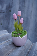 Jarný aranžmán - Tulipány