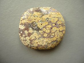 Minerály - Placka - jaspis leopardí 43 mm, č.377w - 16465970_