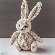 Hračky - Háčkovaný králik - 16464888_