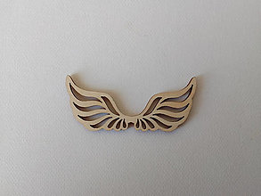 Iný materiál - Macramé / anjelské krídla 7 cm x 3 cm / na macrame tvorbu - 16469865_
