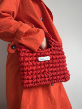 Kabelky - Háčkovaná mini taška “Amour” - 16467823_